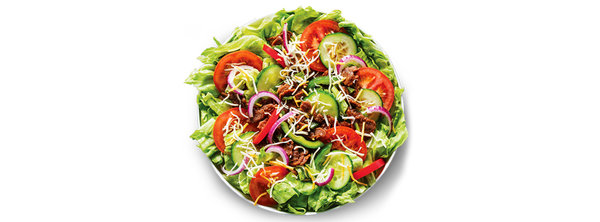 Steak & Cheese Salad